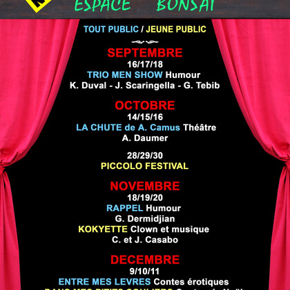 Espace Bonsaï, théâtre de poche à Antibes