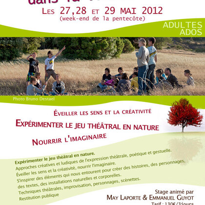 Stage de "Théâtre dans la nature"