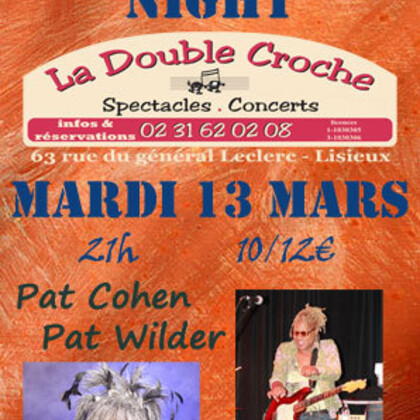 Ladies Blues Night Tour avec Pat"Mother Blues" Cohen & Pat Wilder (BLUES USA)