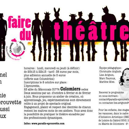 Atelier de théâtre contemporain