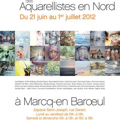 1er Salon des Aquarellistes en Nord