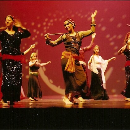 danse orientale avec Fatiha Benmoumene de l'association Najma
