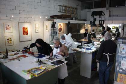 Stages de gravure toute l'année