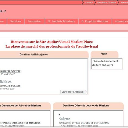 Village AudioVisel : Place de marché des professionnels de l'audiovisuel et du cinéma