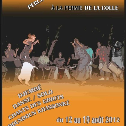 DANSES, CHANTS ET PERCUSSIONS DU MALI À LA FERME DE LA COLLE!