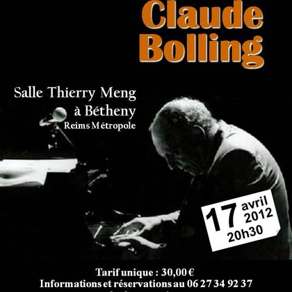 CONCERT EXCEPTIONNEL CLAUDE BOLLING AVEC PRESTIGE POUR L AMOUR DE LAM USIQUE