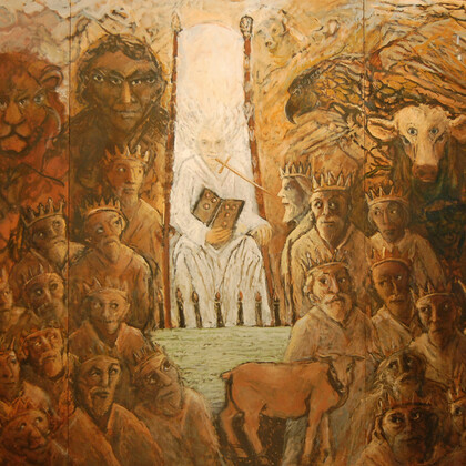 Apocalypse selon Saint Jean, par le peintre Claude Manesse