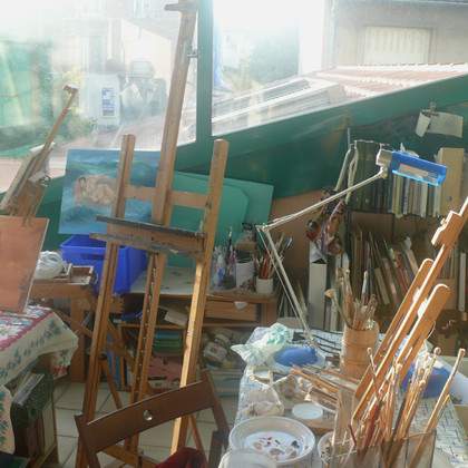 Cours d' acrylique et de peinture à l' huile.