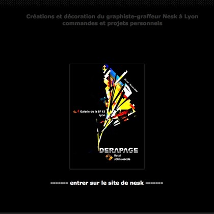 Nesk : graphiste-graffeur décorateur