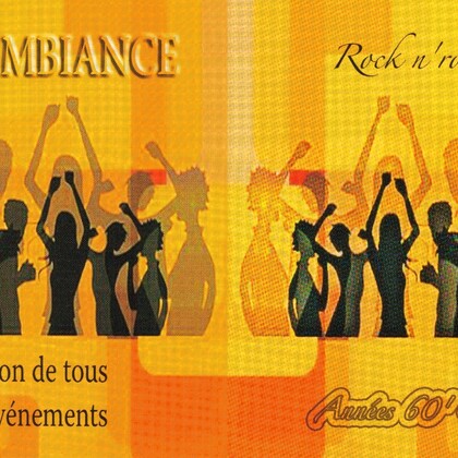 Orchestre "Ambiance" variété des années 60, 70 , 80 et musette.