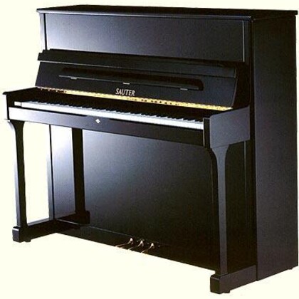 Piano Sauter 120 noir brillant