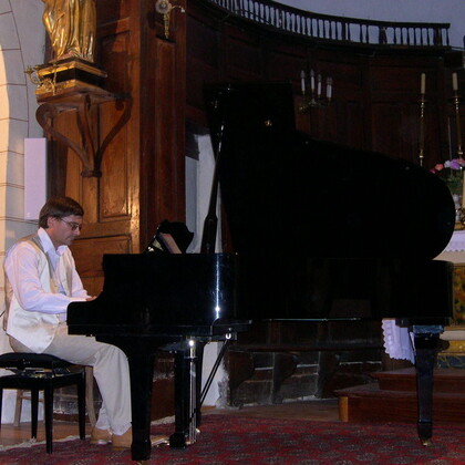 Repas-concert, un vernissage, une cérémonie... ou concert de piano chez vous !