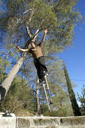Stage professionnel d'échasses pneumatiques