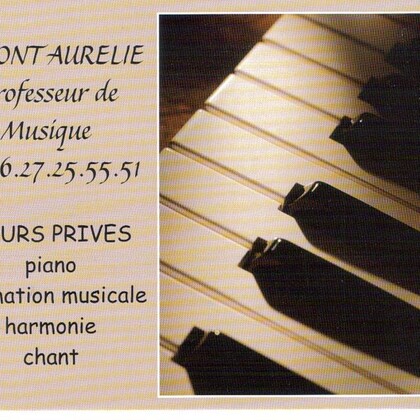 Cours de piano, solfège et harmonie à Marseille