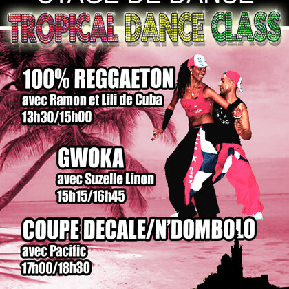 Stage de danse Reggaeton - Gwoka - Coupé Décalé N'dombolo