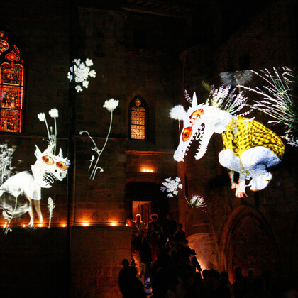 Vidéoprojection monumentale