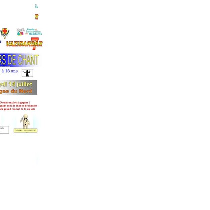 concours de chant