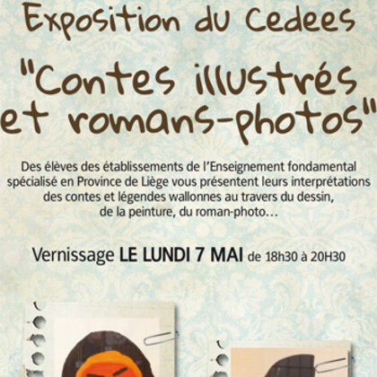 Exposition du Cedees « Contes illustrés et romans-photos »